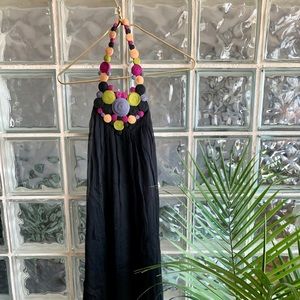 Catherine Malandrino Halter Neck Open Back Dress